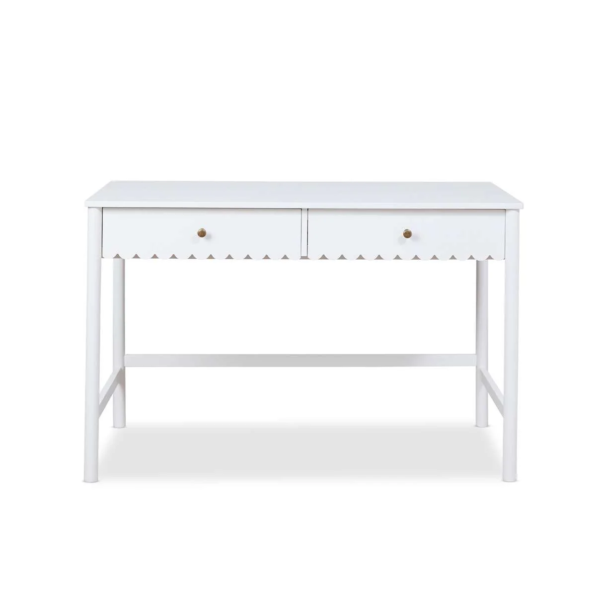 Maisie Scalloped Desk - White - Image 12