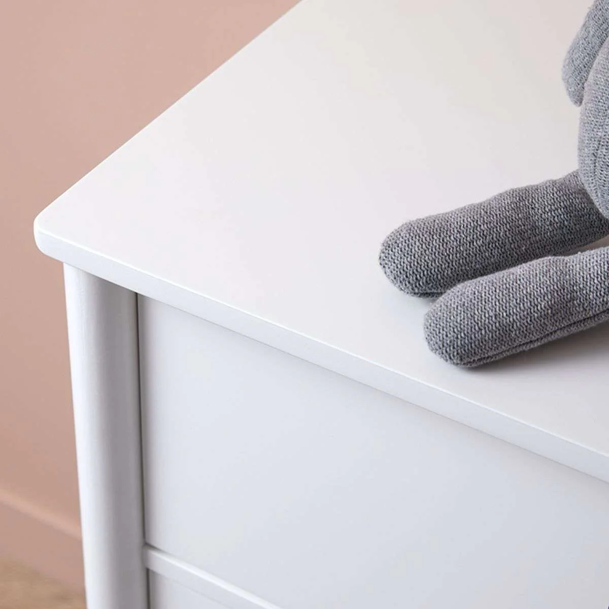 Maisie Scalloped Six Drawer - White - Image 5