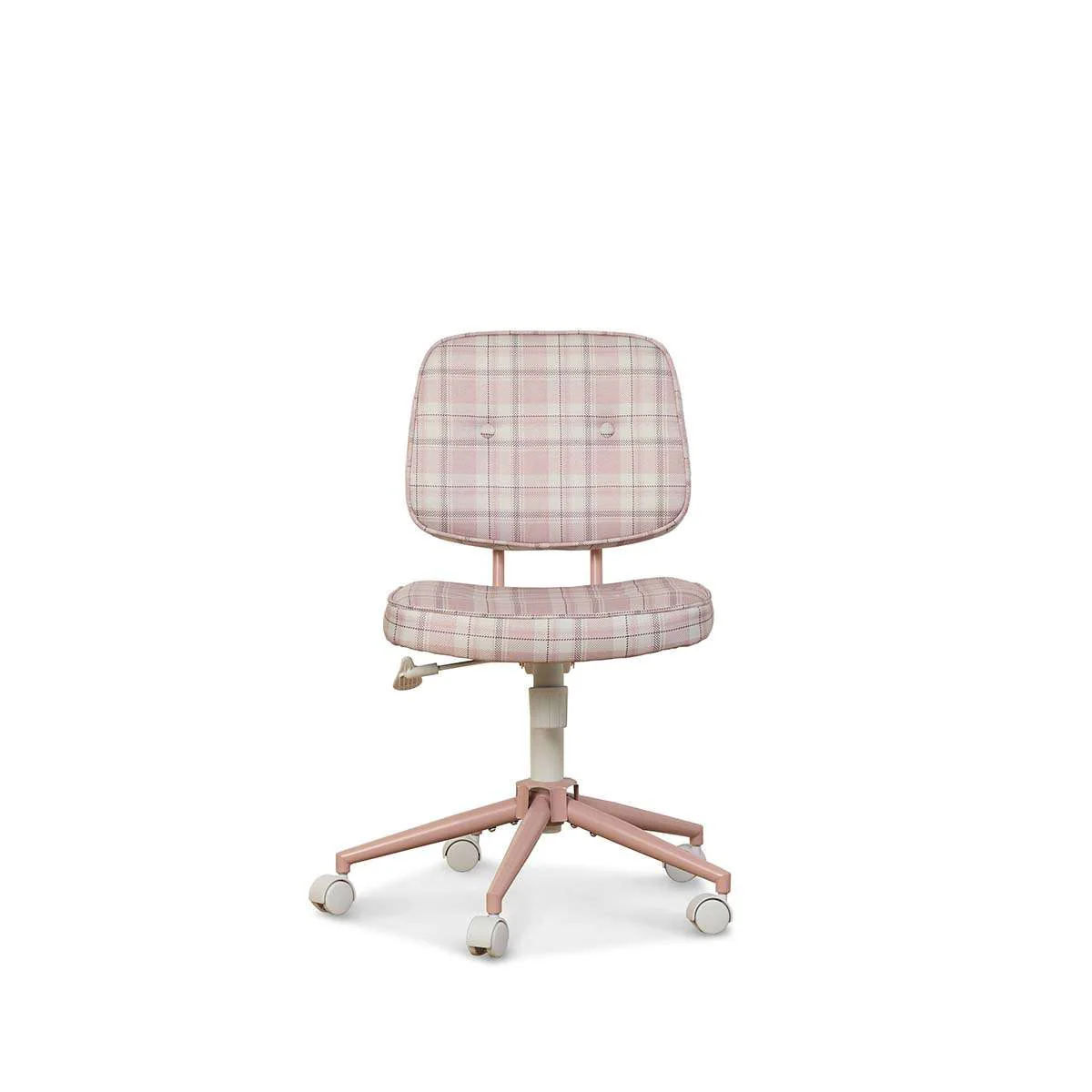 Milly Desk Chair - Pink Plaid - Image 10
