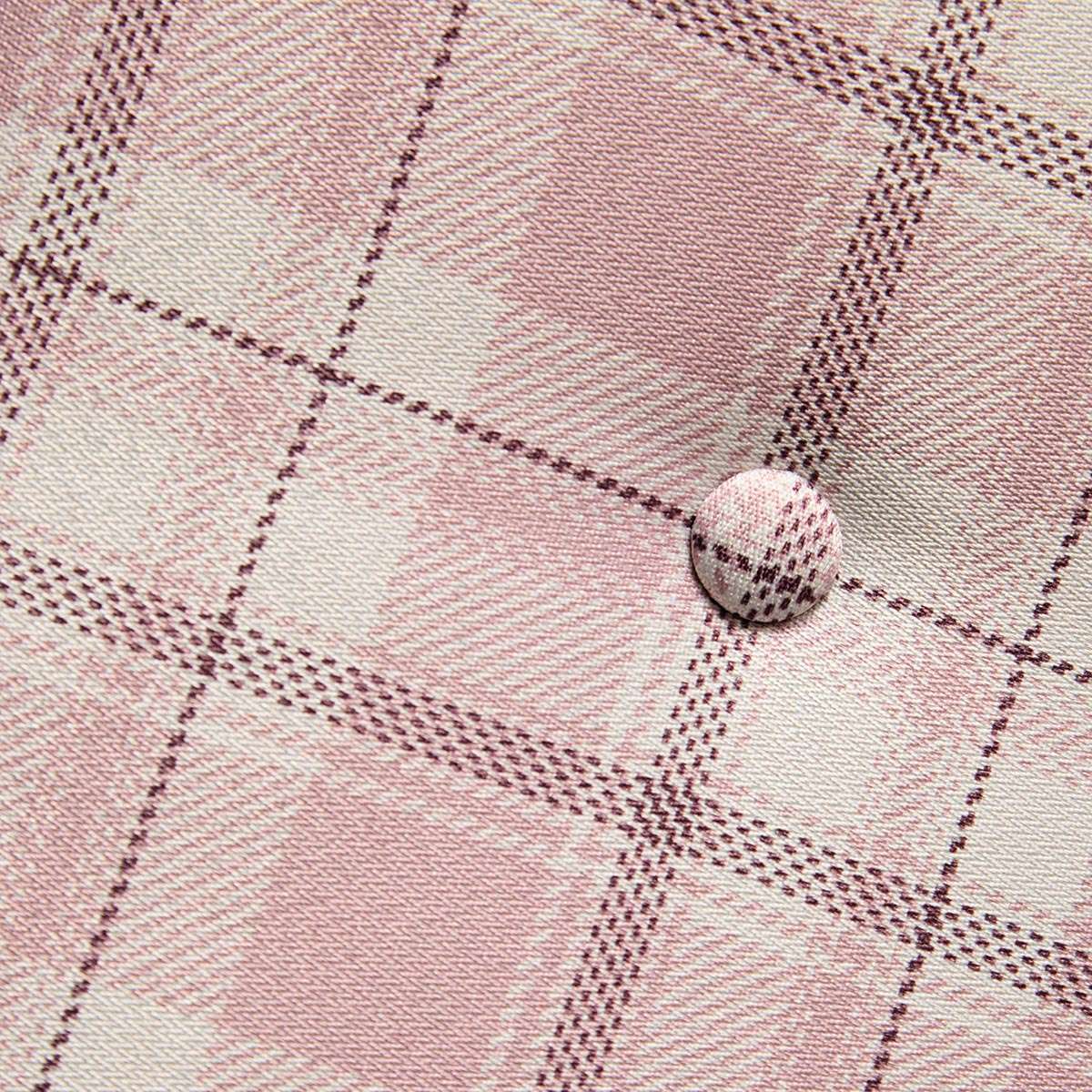 Milly Desk Chair - Pink Plaid - Image 6