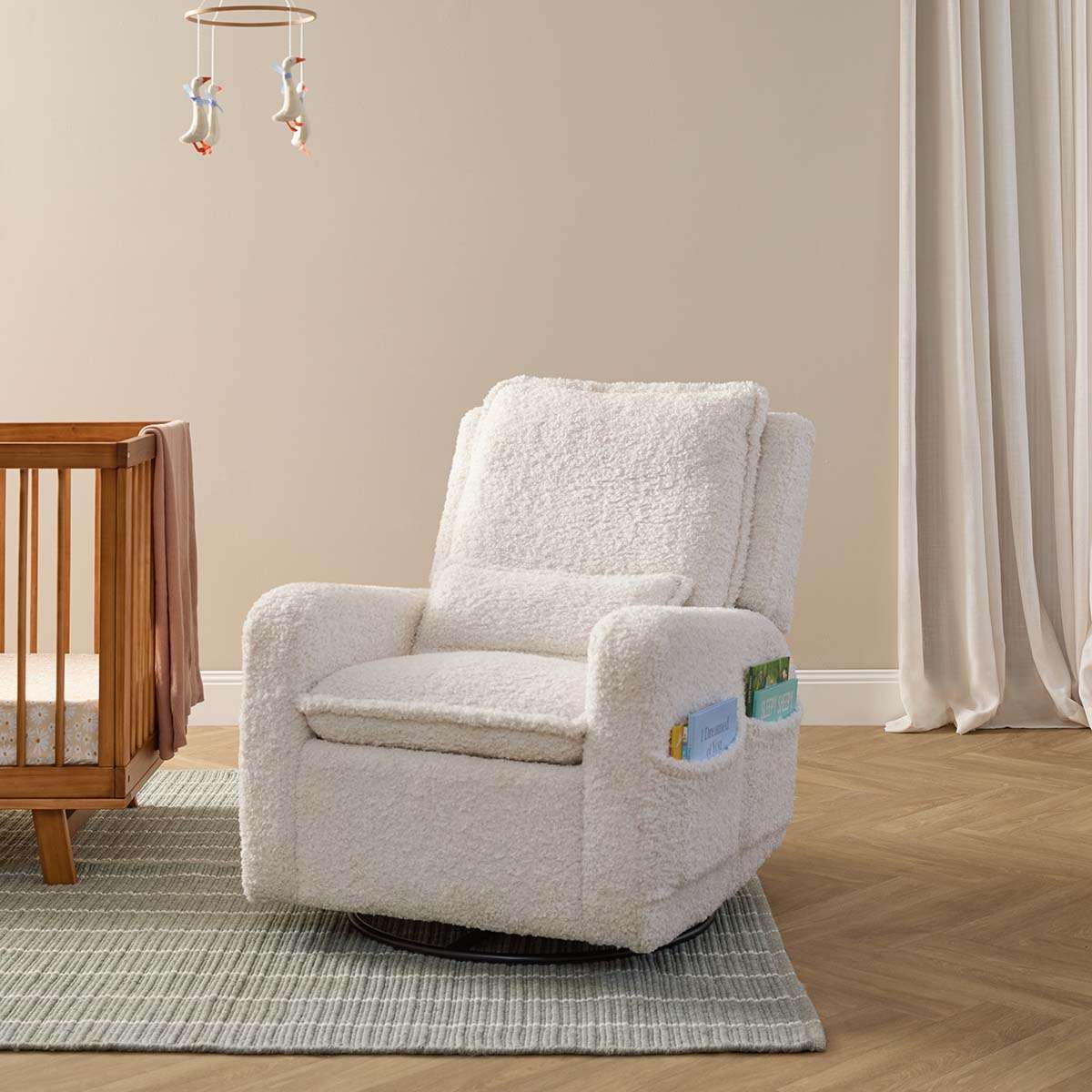 Milo Teddy Recliner and Swivel Chair - Image 4
