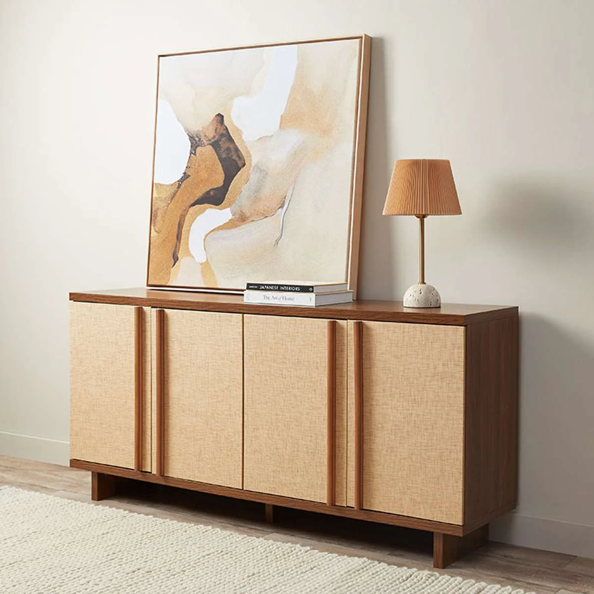 Minato Textured Buffet - Walnut - Image 3