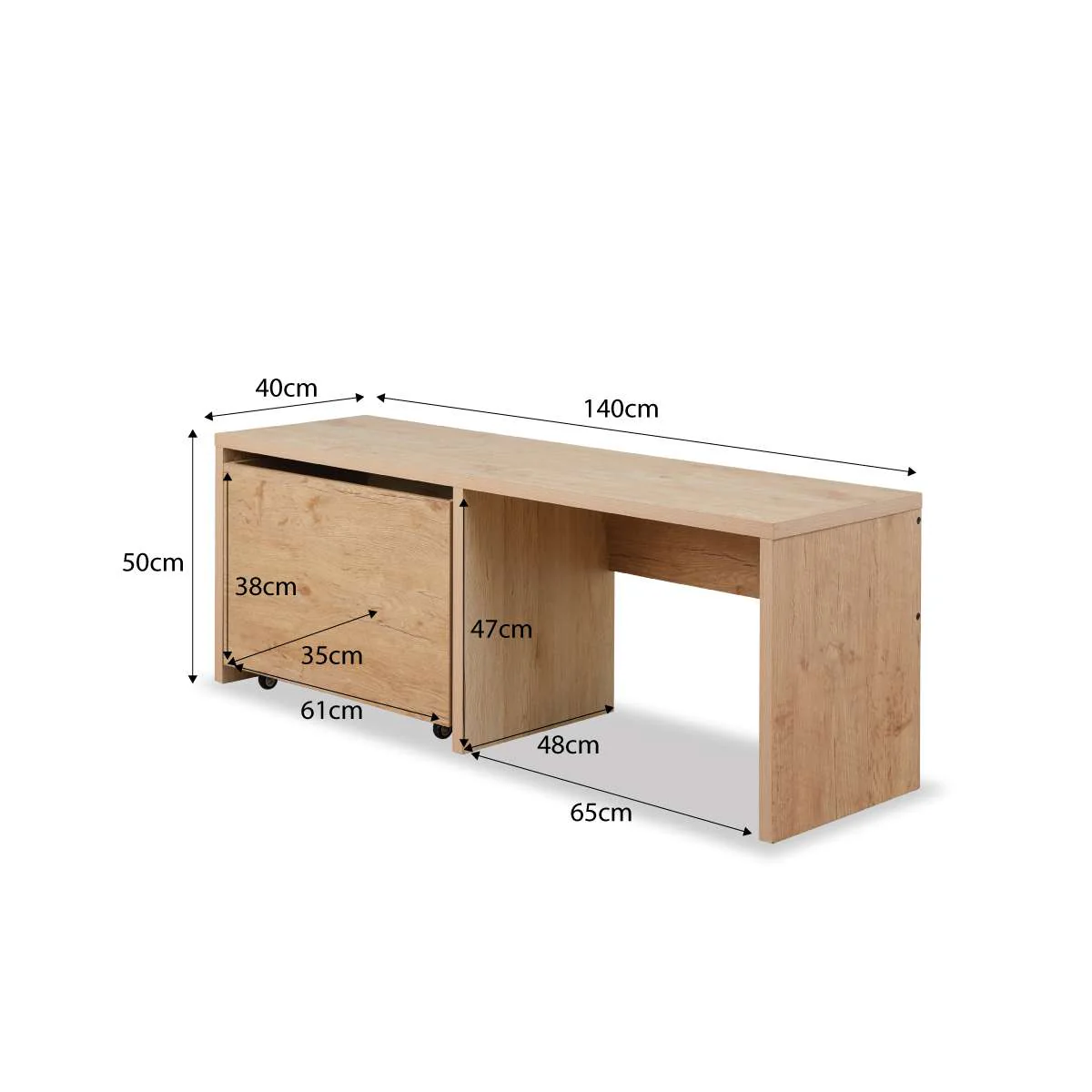 Mini Brixton Play Table with Storage Tub - Image 11