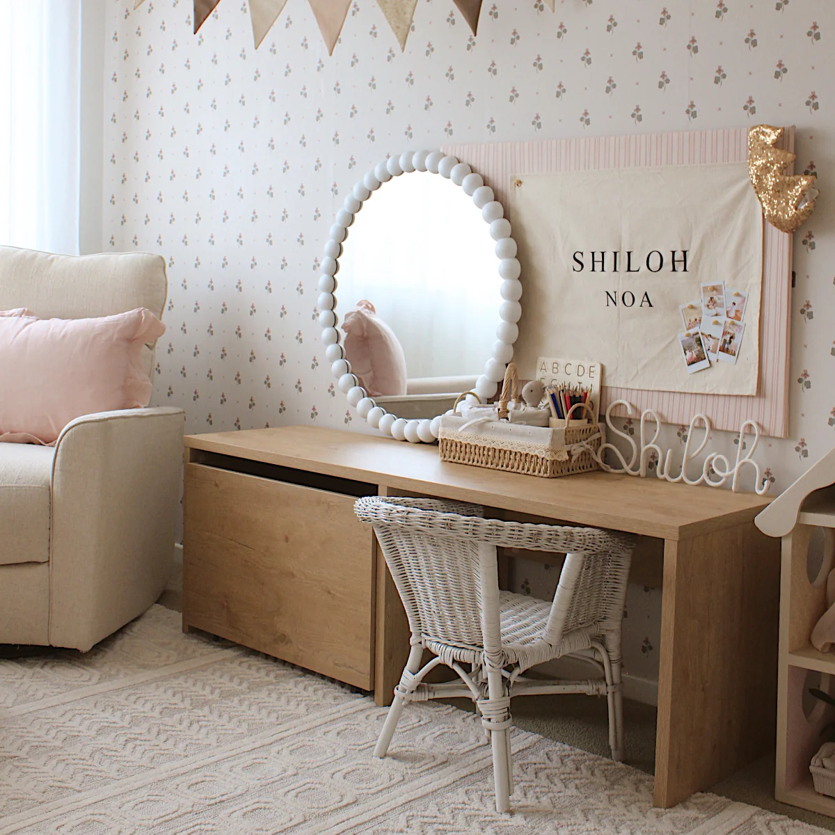Mini Brixton Play Table with Storage Tub - Image 3