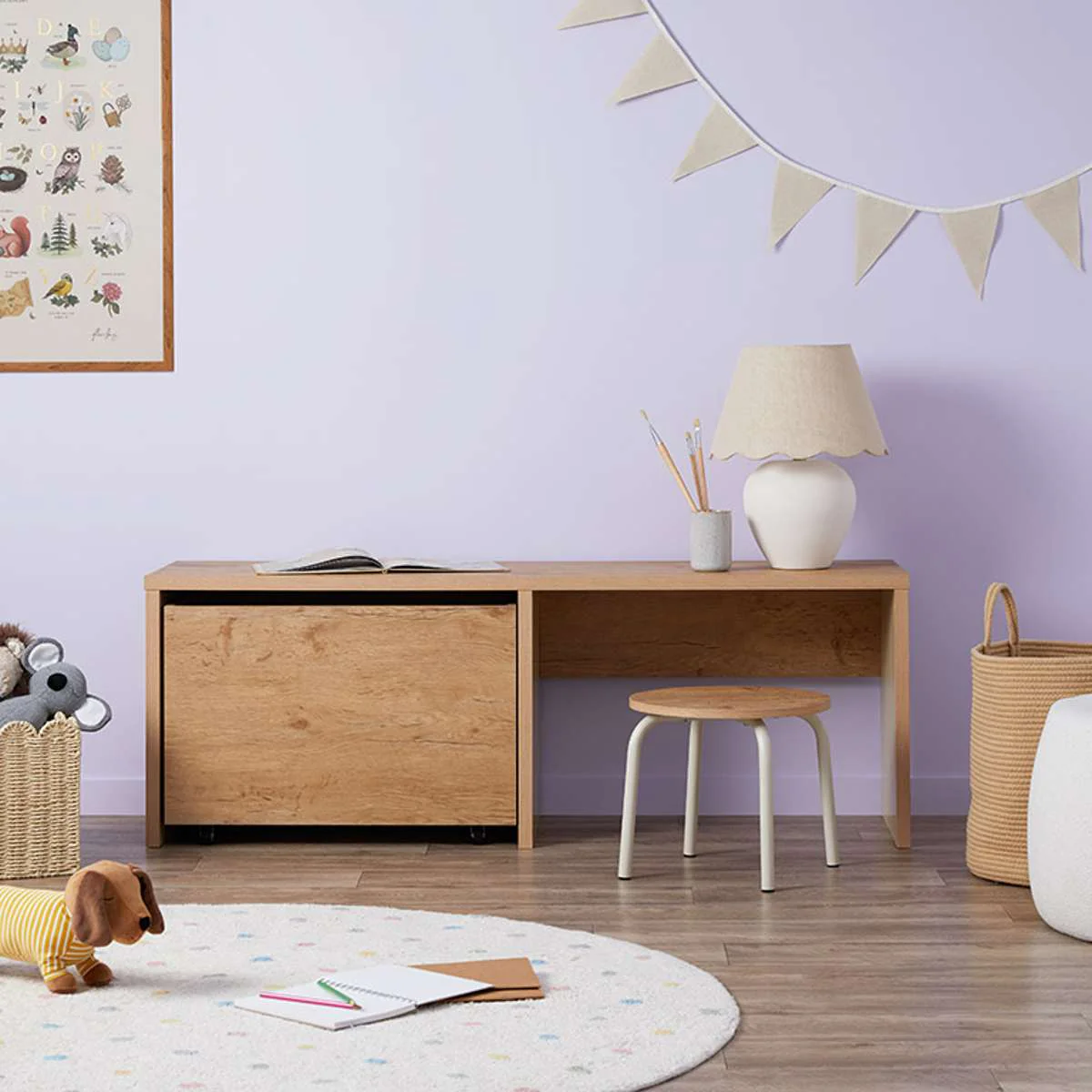 Mini Brixton Play Table with Storage Tub - Image 6