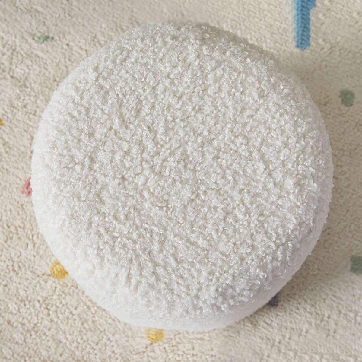 Mini Moo Sherpa Stool - Set of 2 - Image 6