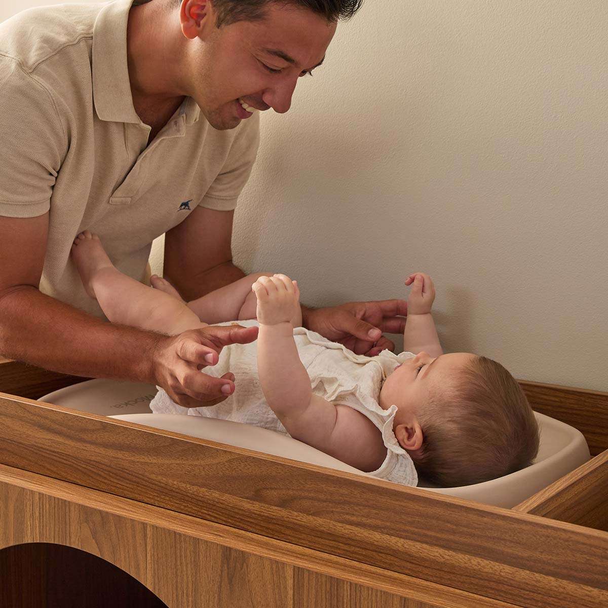 Mocka Baby Wipe Clean Change Pad - Beige - Image 13