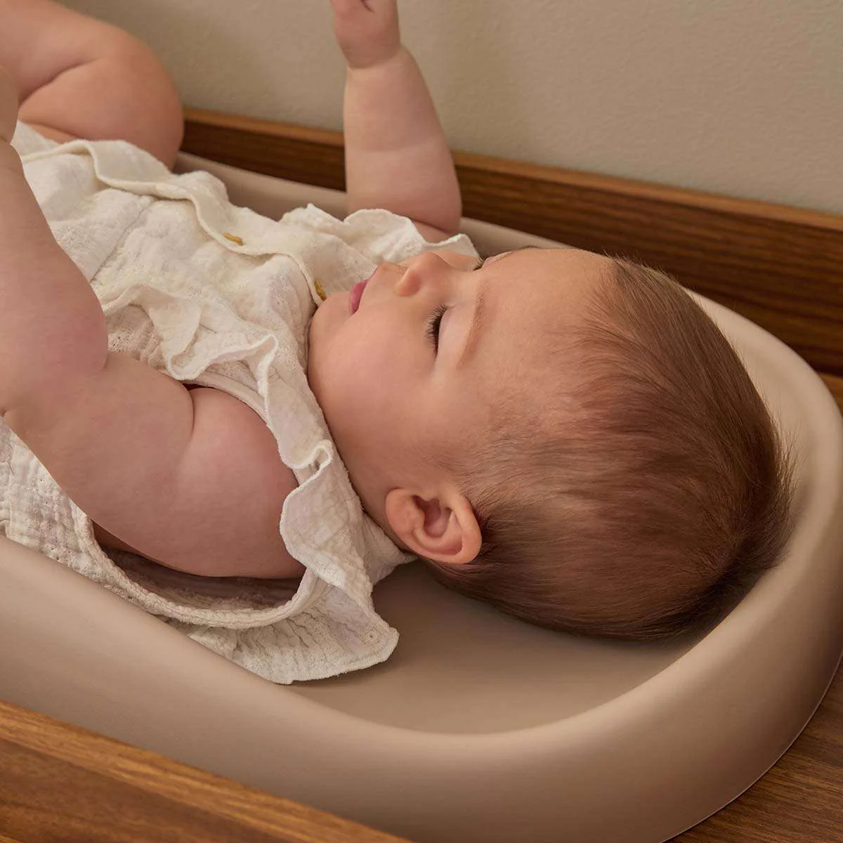 Mocka Baby Wipe Clean Change Pad - Beige - Image 6