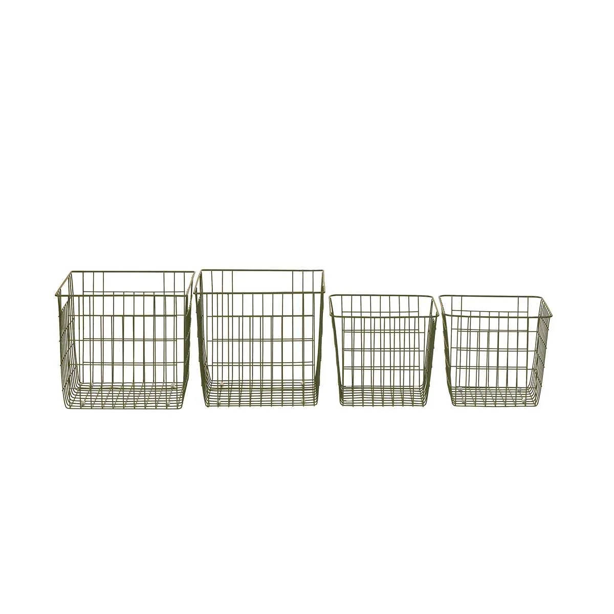 Mocka Original Baskets - Set of 4 - Khaki - Image 4