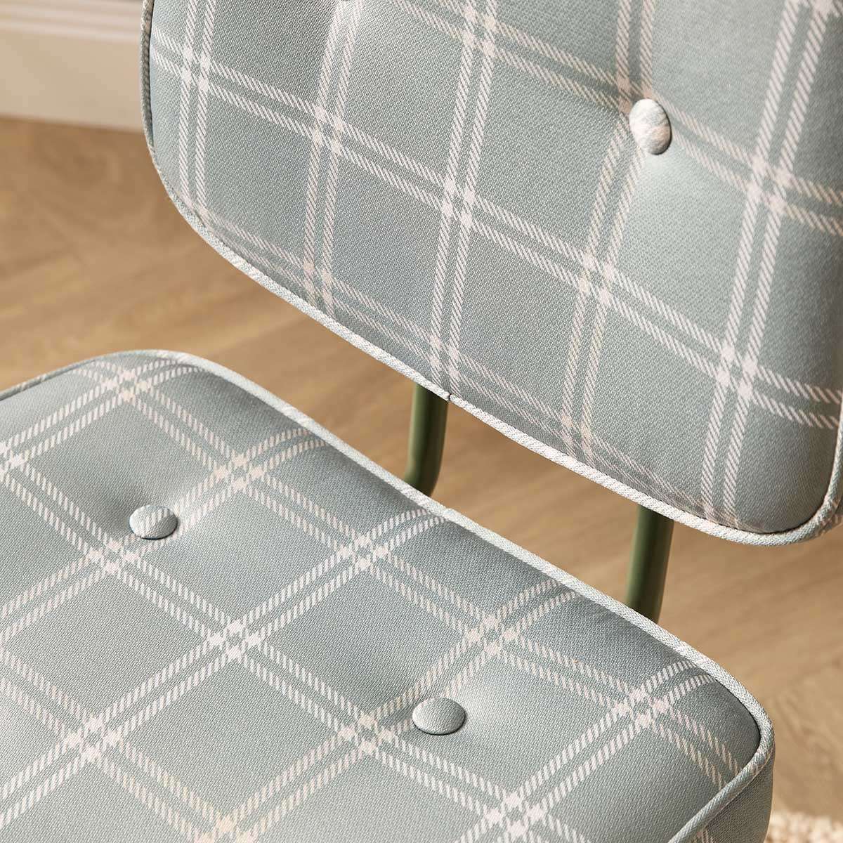 Morty Desk Chair - Khaki Plaid - Image 5