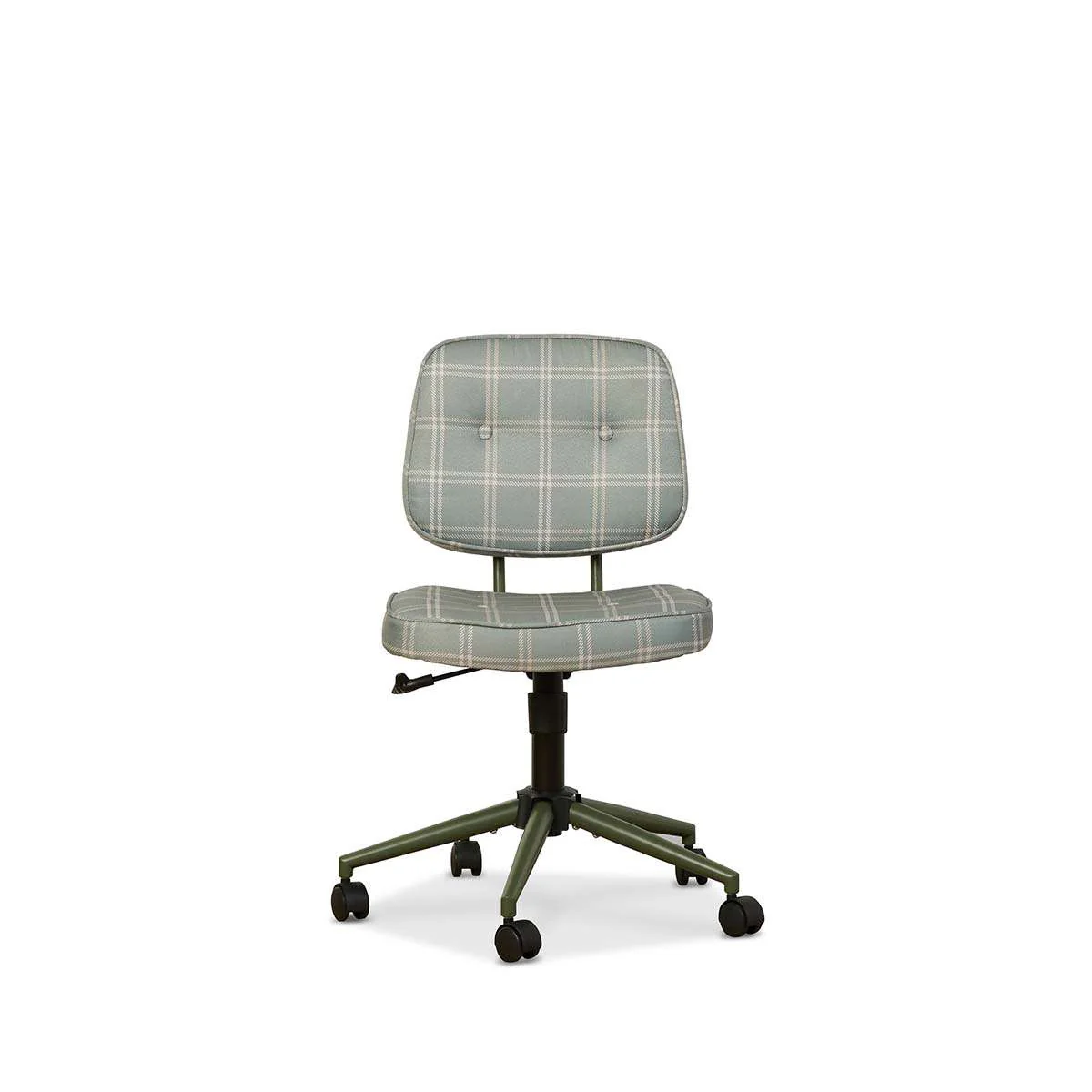 Morty Desk Chair - Khaki Plaid - Image 9