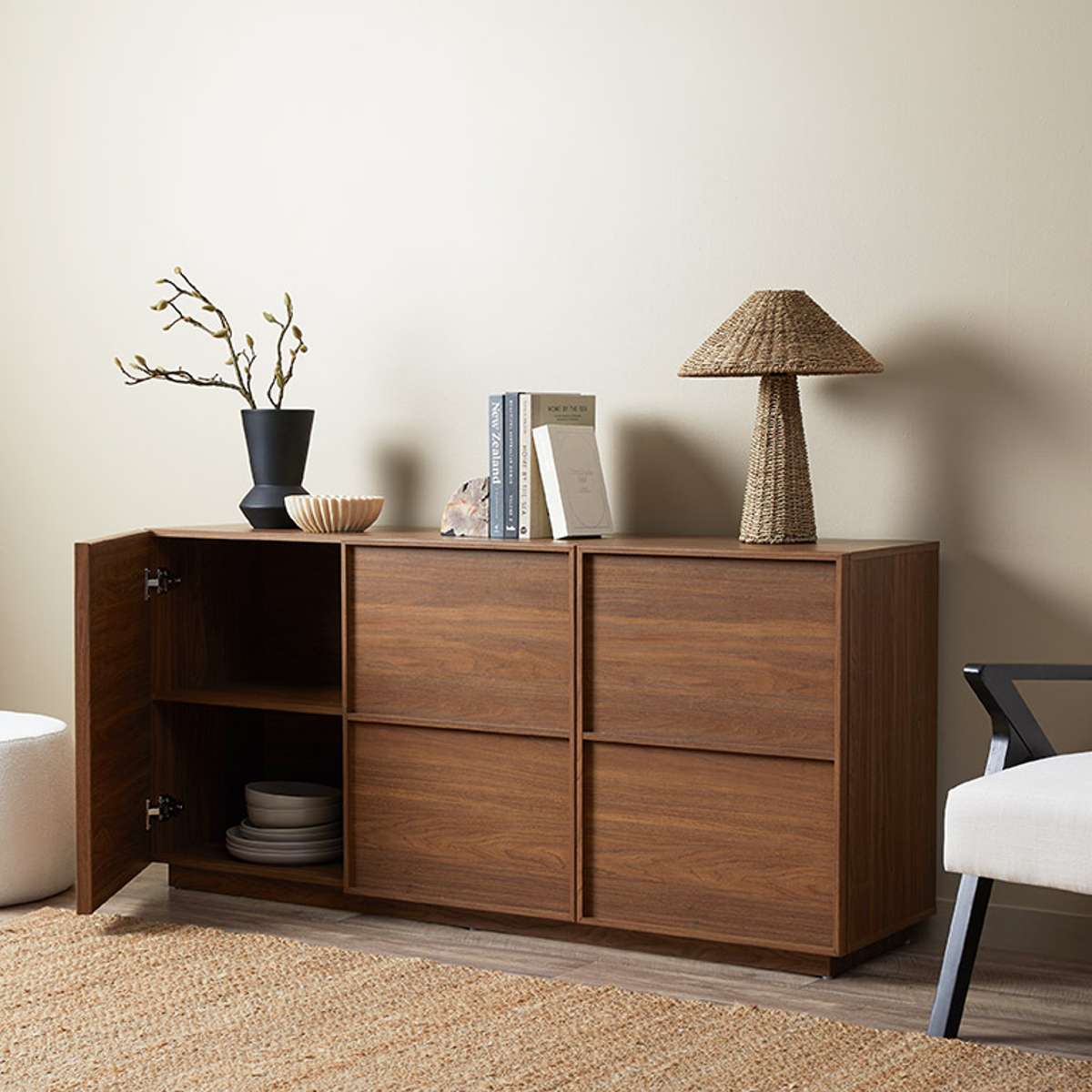Osaka Buffet - Walnut - Image 5