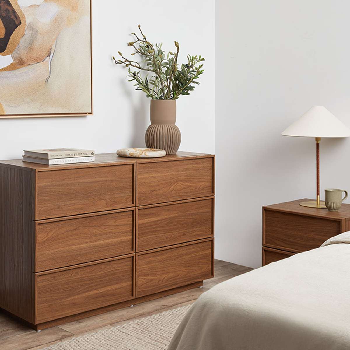 Osaka Six Drawer - Walnut - Image 11