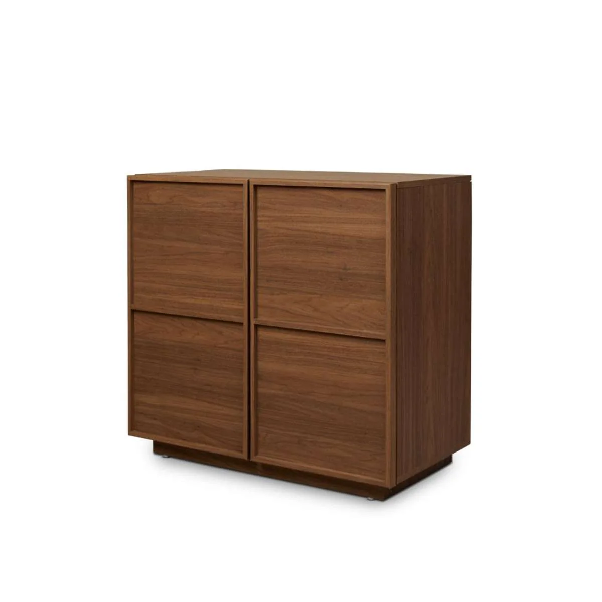 Osaka Two Door Cabinet - Walnut - Image 13