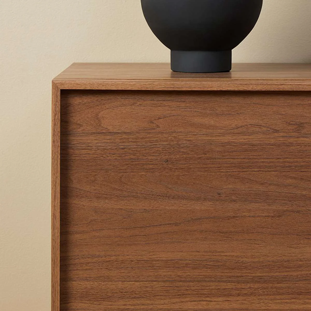 Osaka Two Door Cabinet - Walnut - Image 4