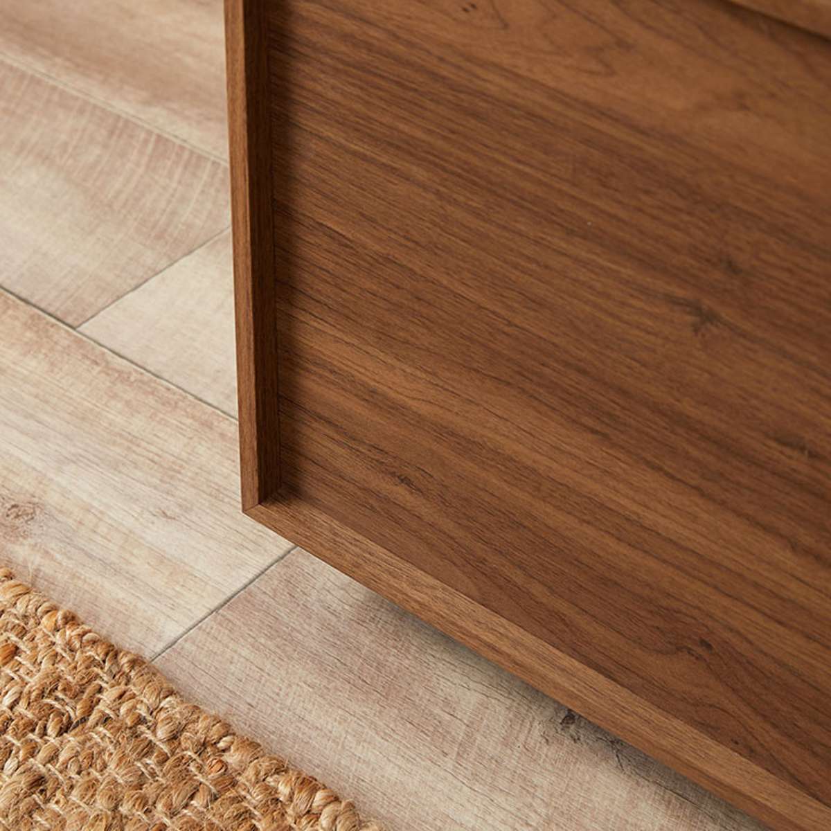 Osaka Two Door Cabinet - Walnut - Image 8