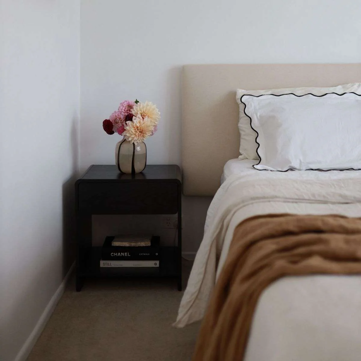 Owen Bedside Table - Black - Image 4