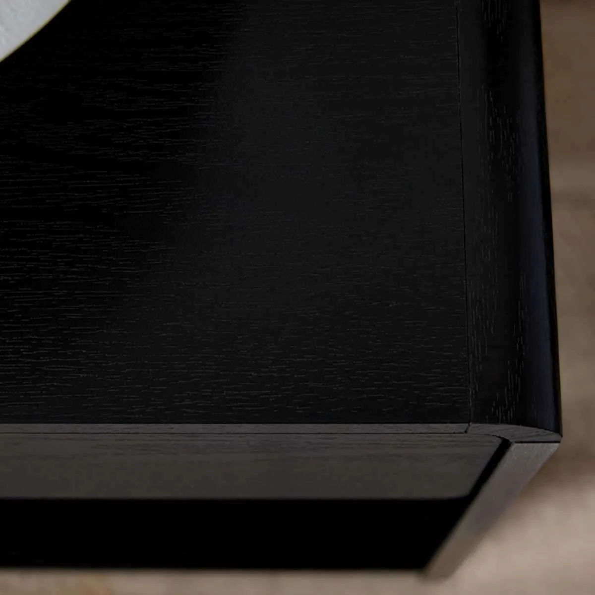 Owen Bedside Table - Black - Image 7