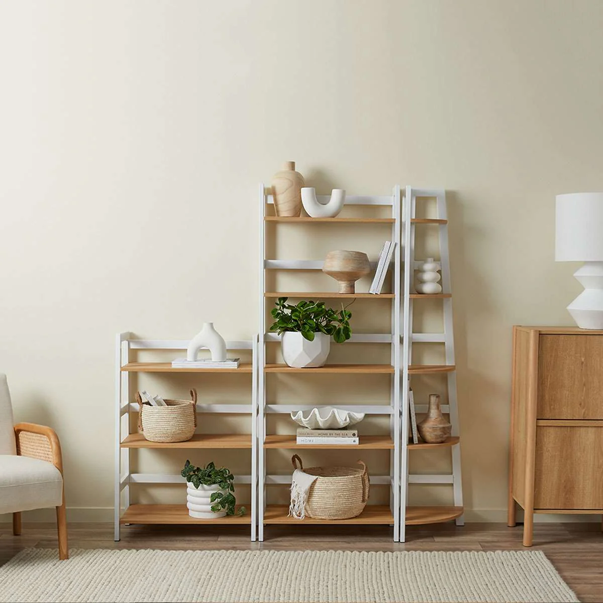 Porto Five Shelves - White - Image 6