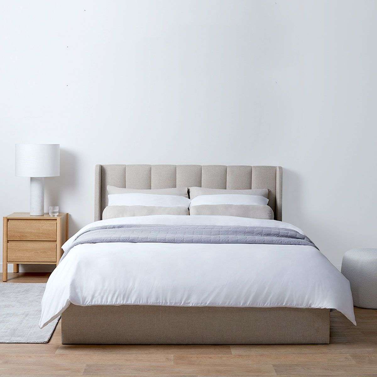 Quinn Natural Three Piece Bedroom Set - Image 3