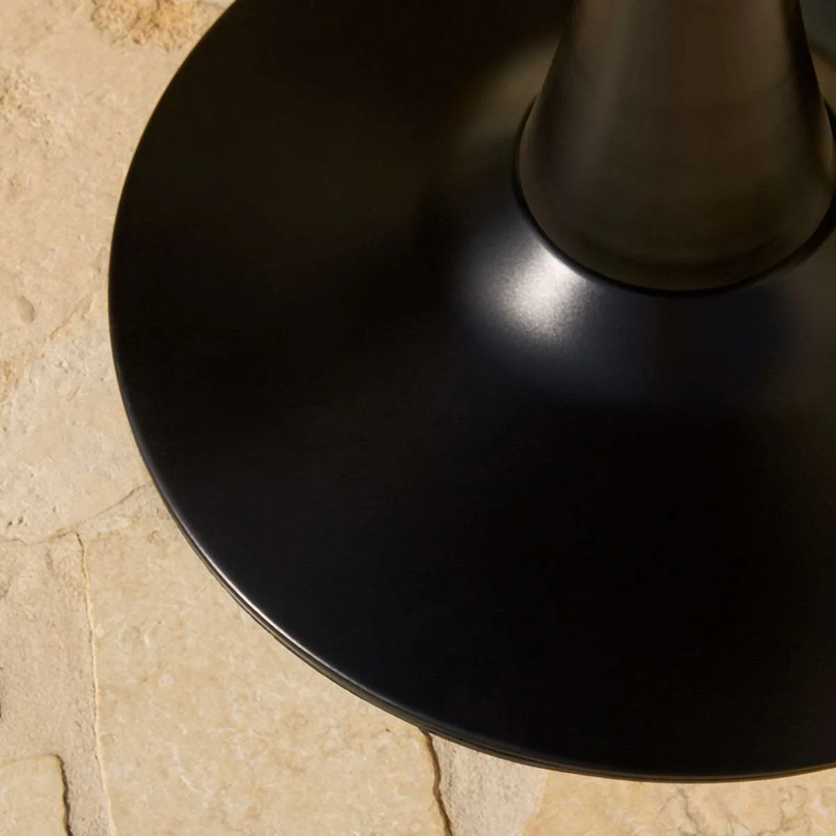 Ravello Outdoor Bistro Round Table - Black - Image 4