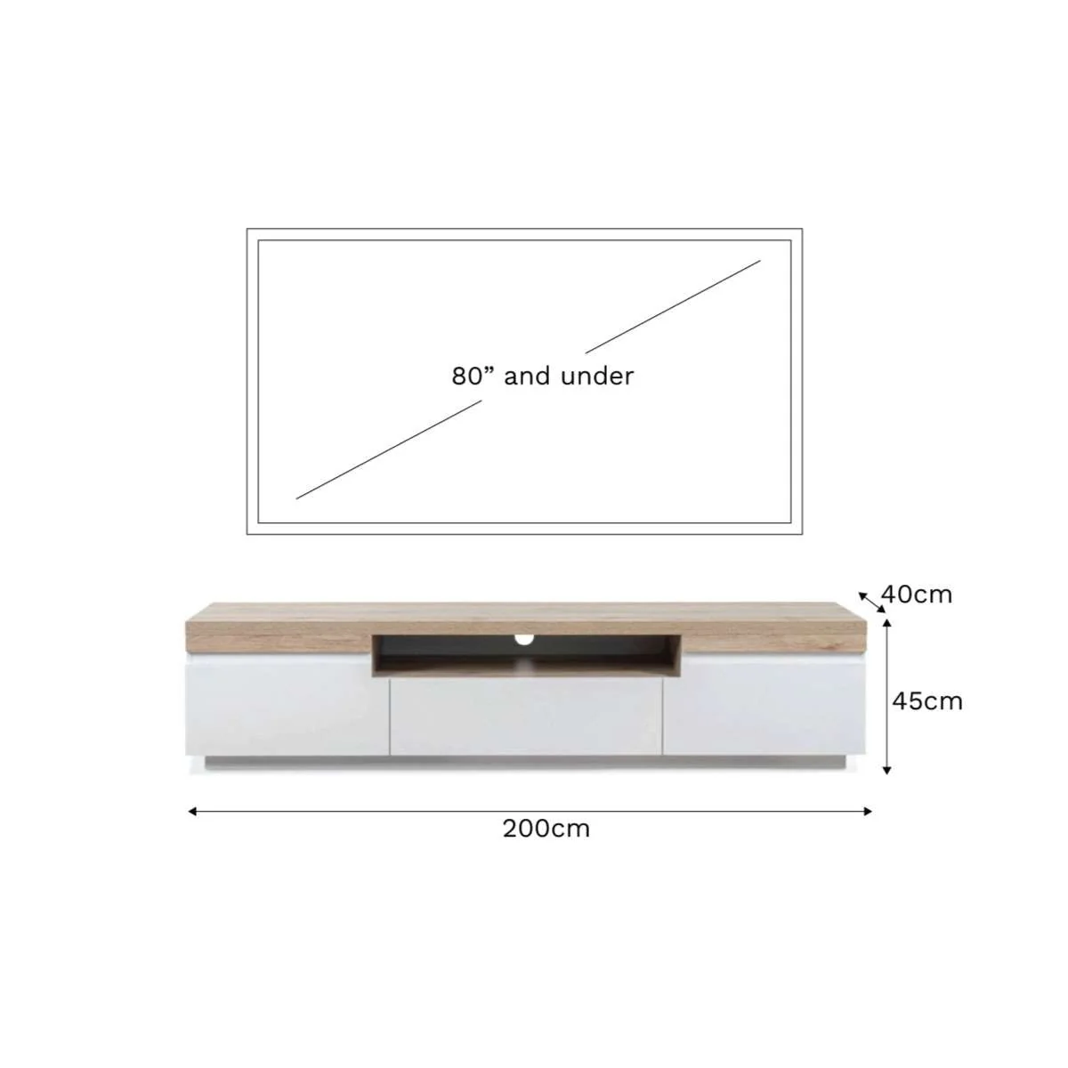 Sadie Entertainment Unit - Large - Image 7