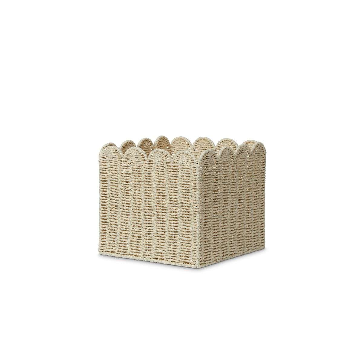 Scalloped Cube Basket - Image 7