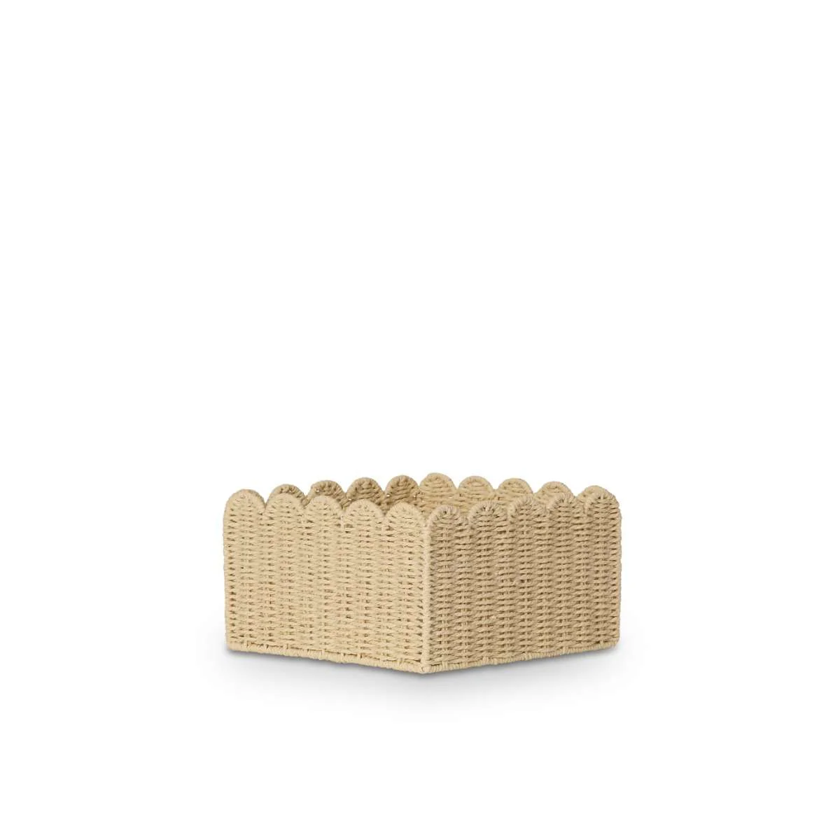 Scalloped Half Cube Baskets - Set of Two - Image 10