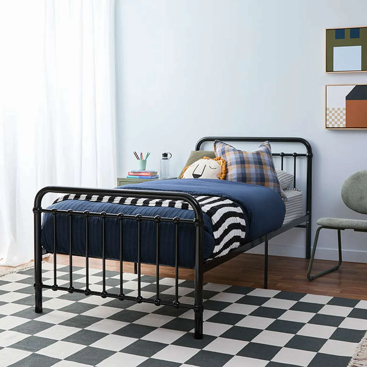Sonata Bed - King Single - Black - Image 3