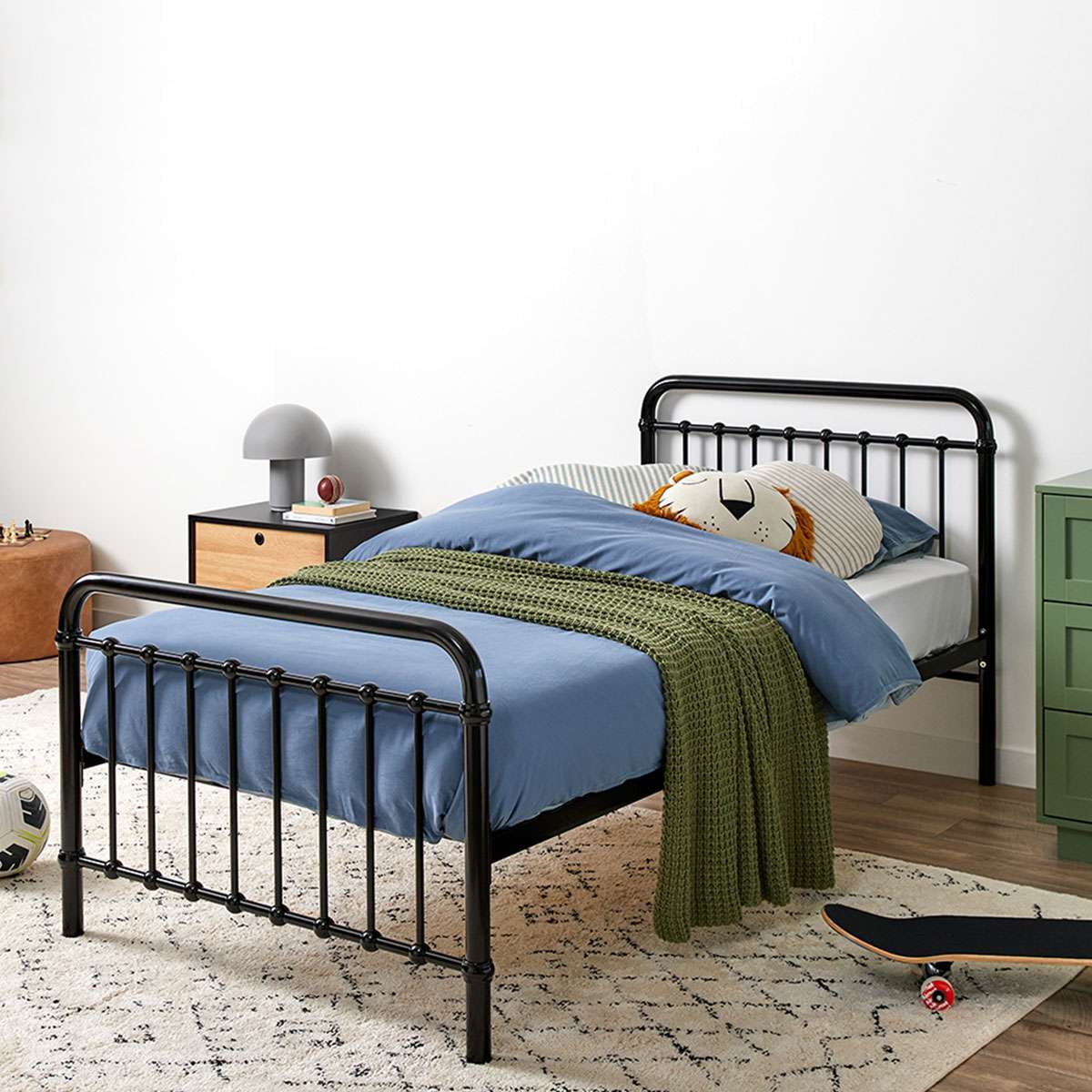 Sonata Bed - King Single - Black - Image 4