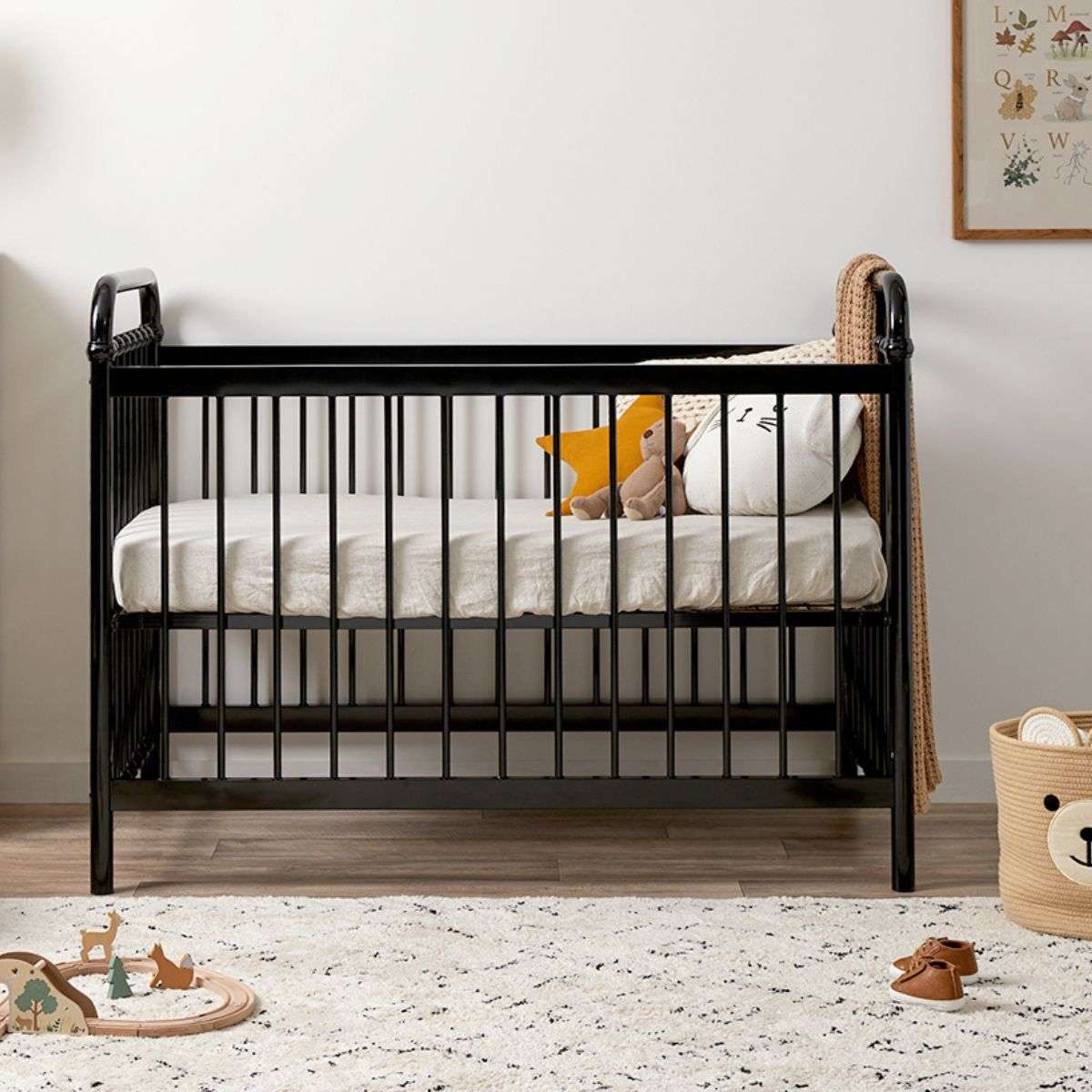Sonata Cot - Black - Image 3