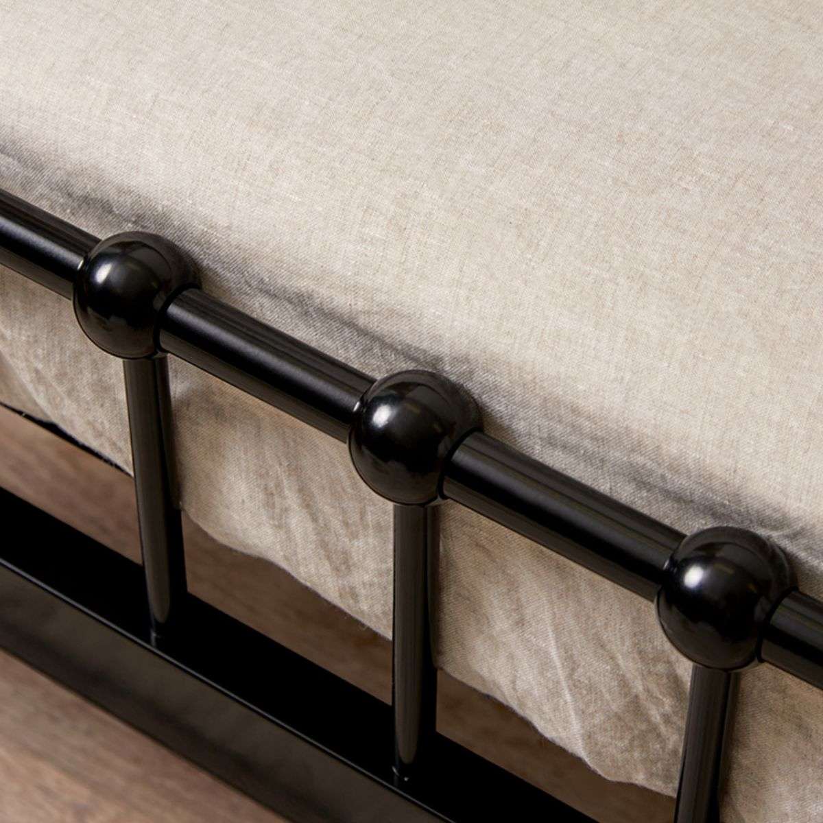 Sonata Cot Toddler Bed Conversion - Black - Image 4