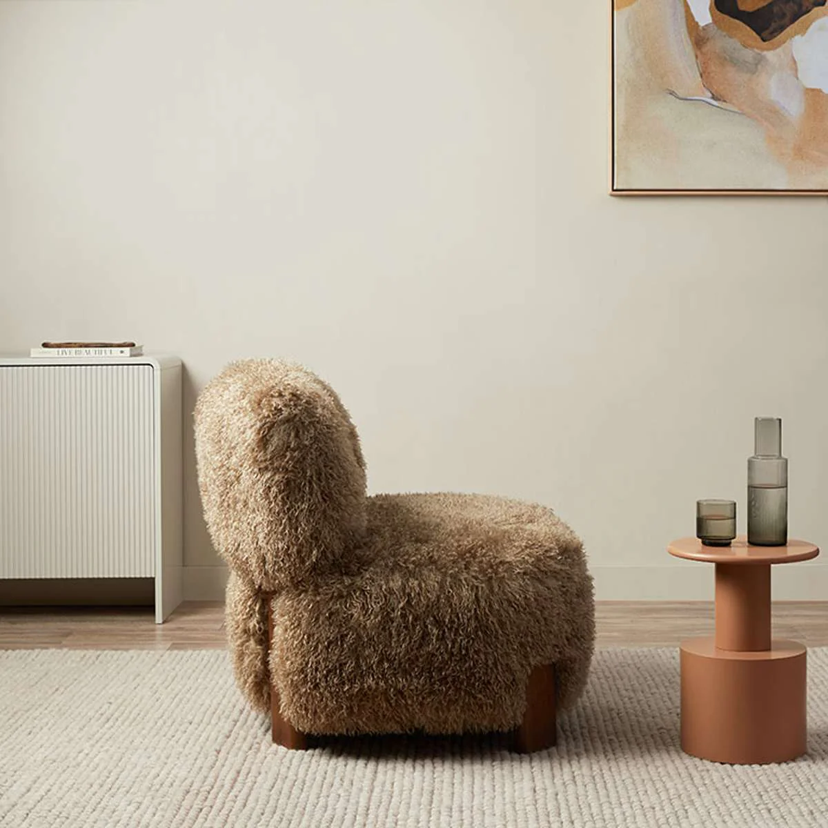 Ted Sherling Occasional Chair - Brown - Image 4