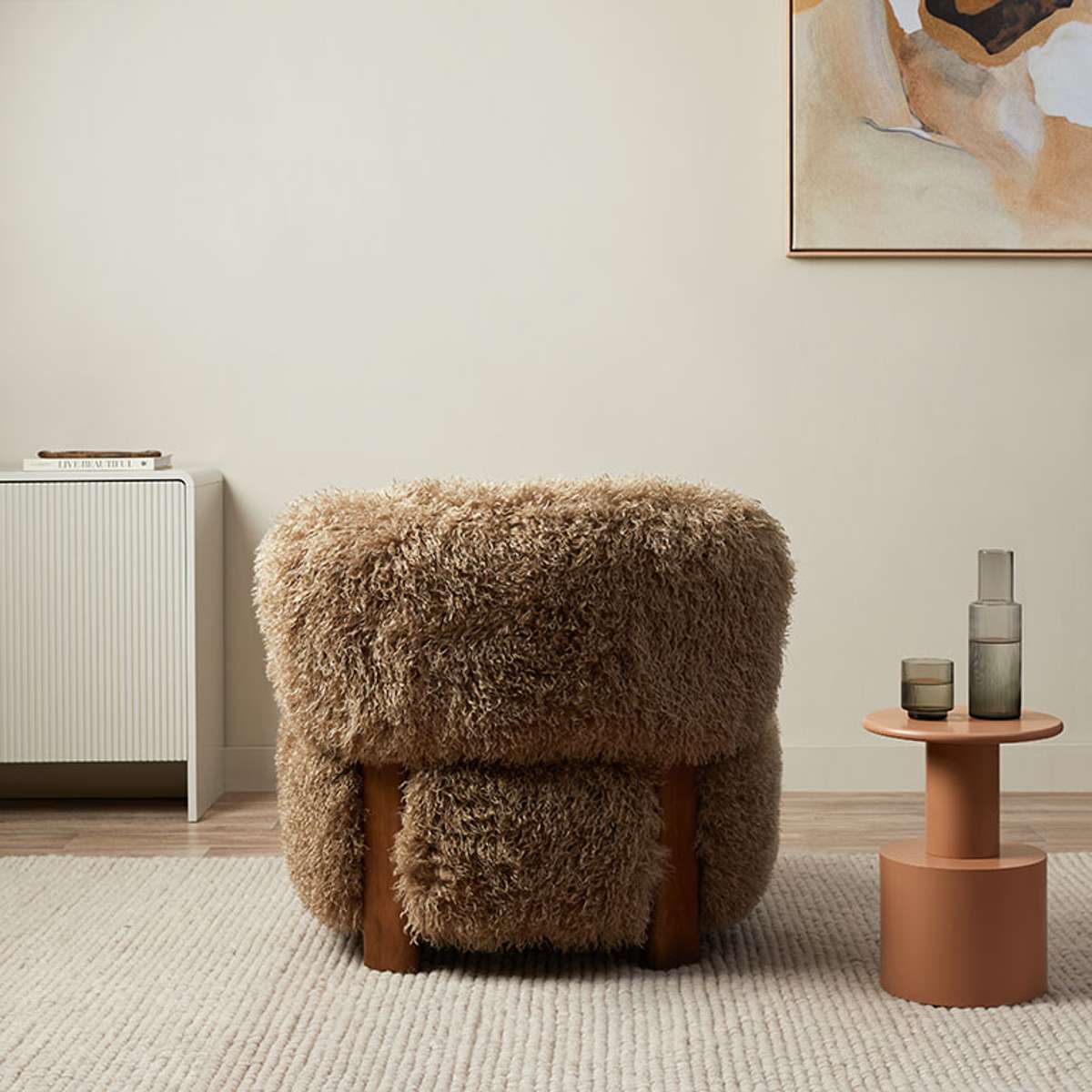 Ted Sherling Occasional Chair - Brown - Image 5