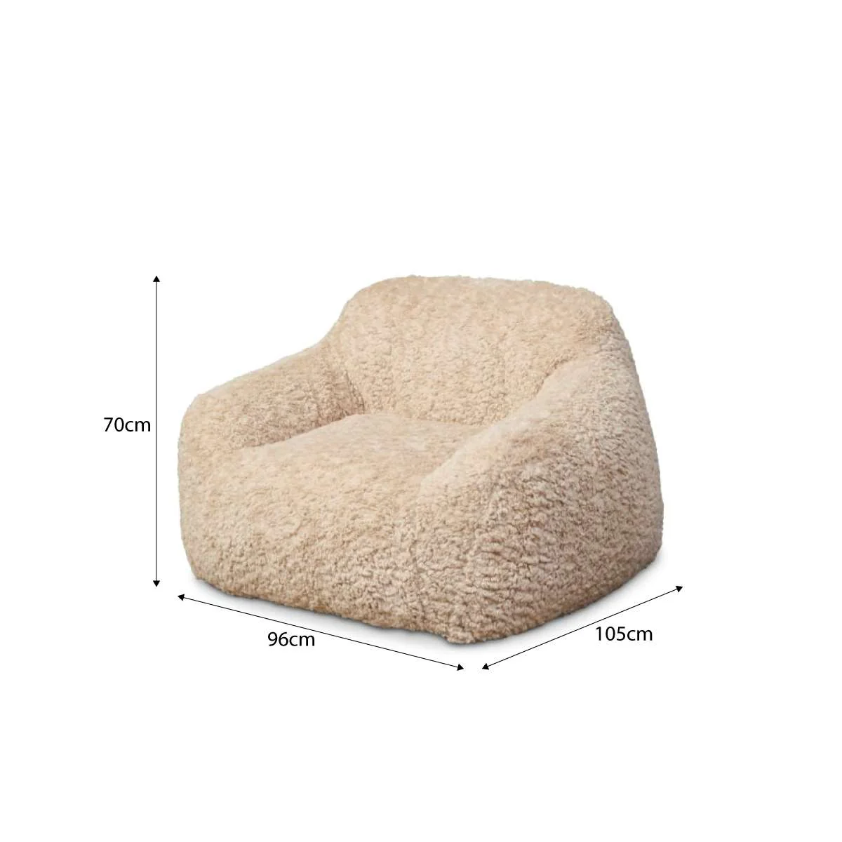The Maxi Chill Chair - Beige - Image 12