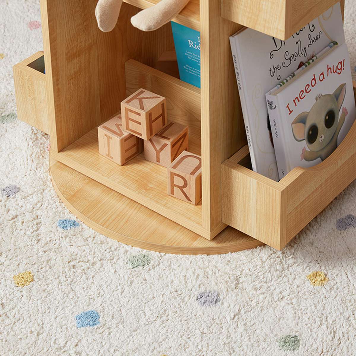 Theo Rotating Bookshelf - Image 11