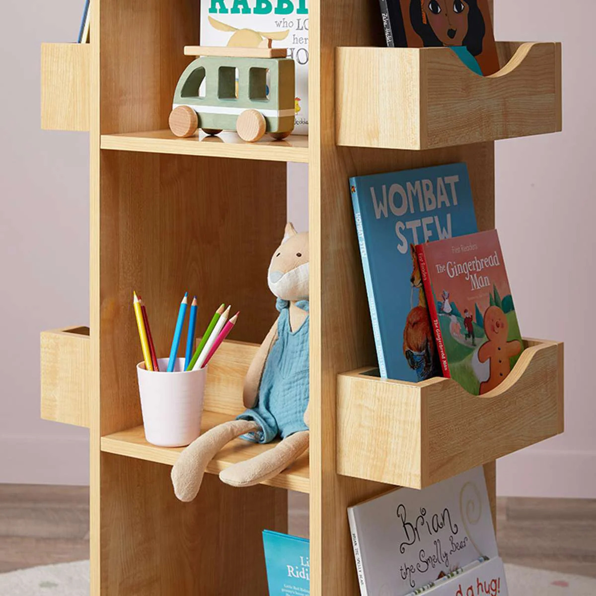 Theo Rotating Bookshelf - Image 9